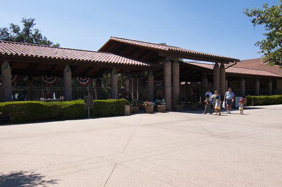 Ronald Reagan Library in Simi Valley, about 45 minutes NW of L.A.