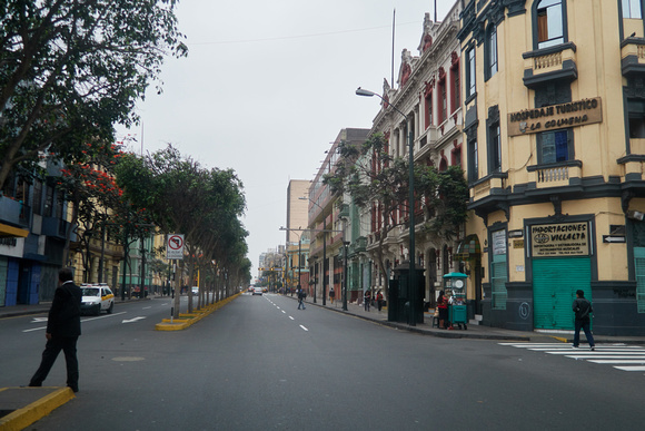 Continue on Ave  Avenue Nicolás of Piérola.