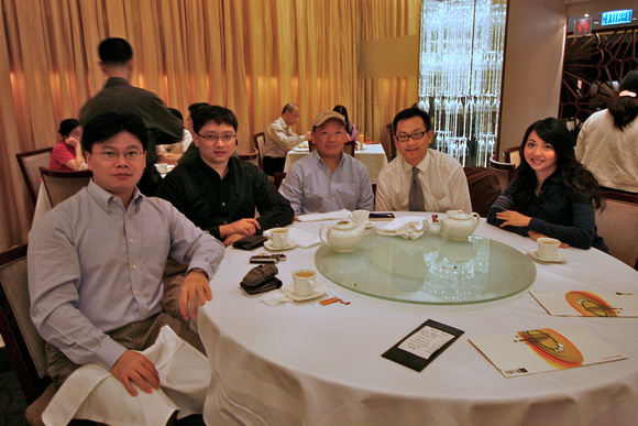 Dinner at Guangzhou Garden at Langham Place, Mongkok with SPCC friends.