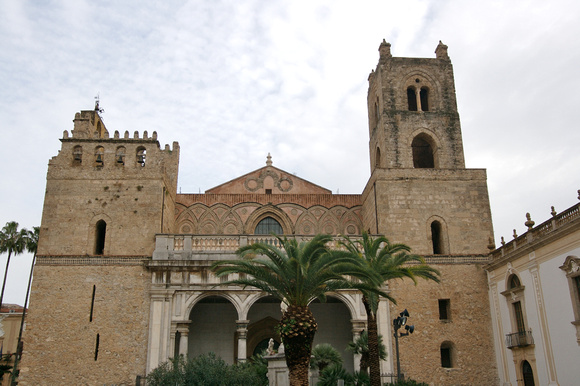 Monreale Cathedral, on a hill just a few miles outside Palermo.