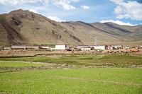 Older villages.   High voltage lines all the way from Lhasa to Bayi in Nyingtri.