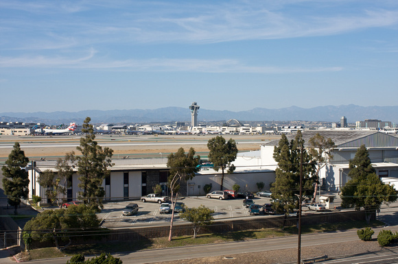 Wide view of the main terminals.