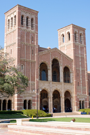 Royce Hall, the landmark building at UCLA.