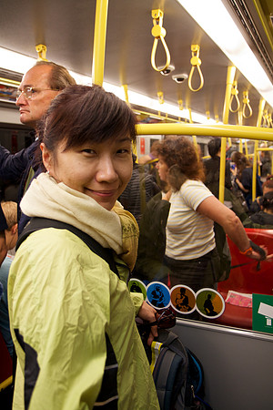 New U-Bahn cars on the U1 line.