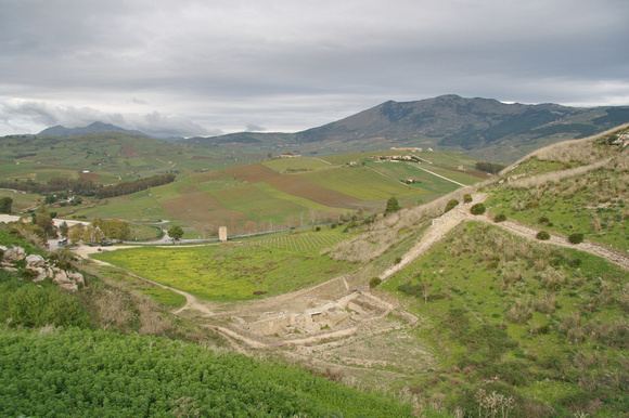 Other ruins on Monte Barbaro.  Segesta was capital for the Elymians.