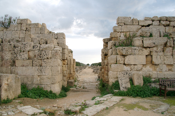 Northern entrance to Acropolis.