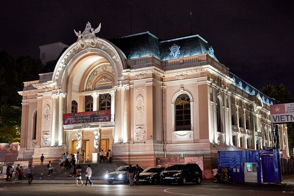 Saigon Opera House, built 1897 by Eugène Ferret