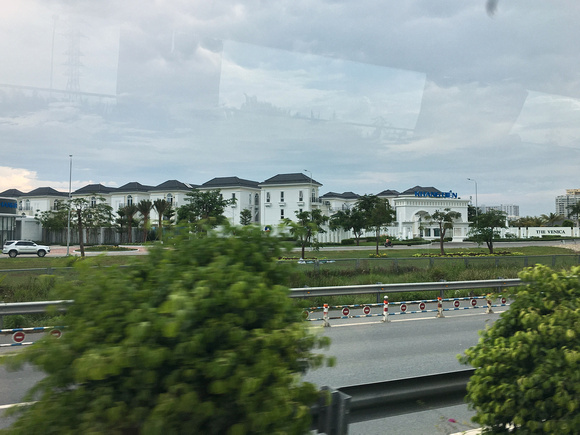 Eastern suburb of HCMC.  Lots of new apartments and a some houses.