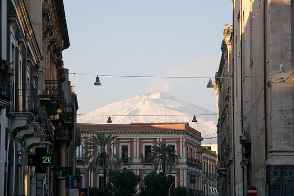 Another view of Mount Etna.