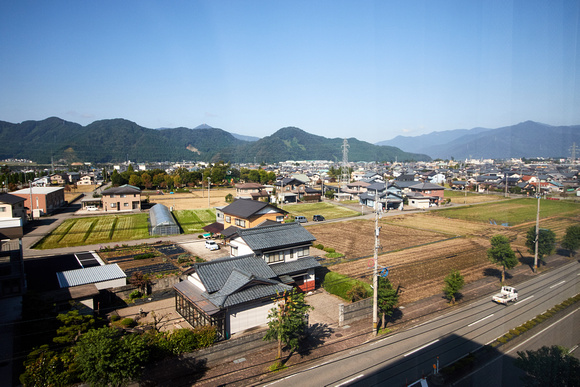 Morning 9-24 before leaving Katsuyama.