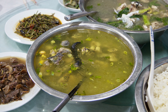 Chicken soup.