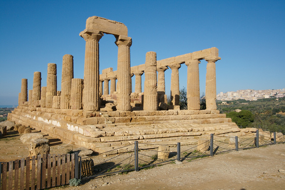 Temple was restored in Roman times.