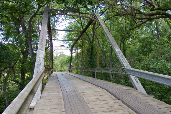 Just west of Dubina is Piano Bridge from 1885.