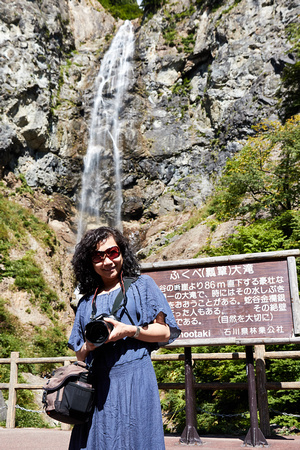 86m Fukube Falls ふくべの大滝.