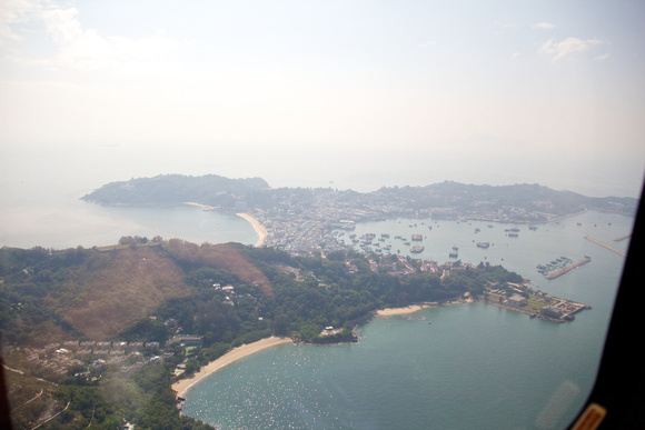 10:36a, just north of Cheung Chau.