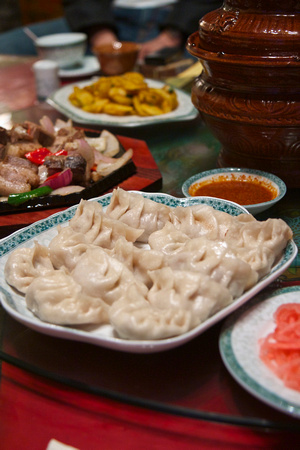 Tibetan dumplings (藏飽子).