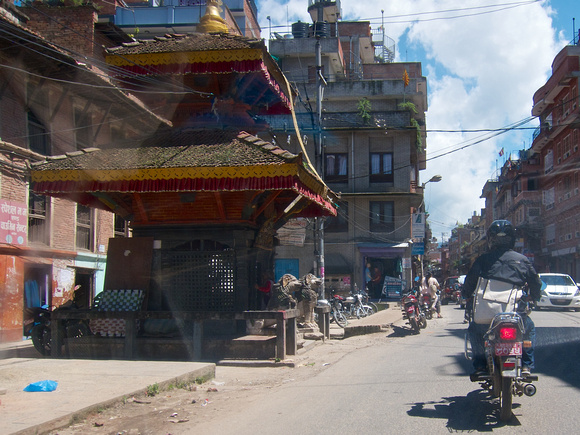 Approaching Durbar Square of Patan.