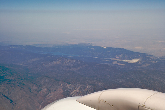 Big Bear Lake (elev: 6,743ft) in the San Bernardino Mountains, 90 miles from LAX.