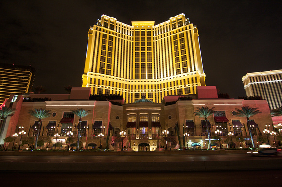 Directly across the TI is the Palazzo.