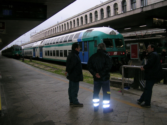 Double-decked commuter trains