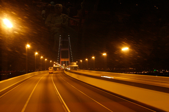 Tsing Ma Suspension Bridge.