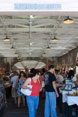 Old Charleston Market right in front of our hotel.