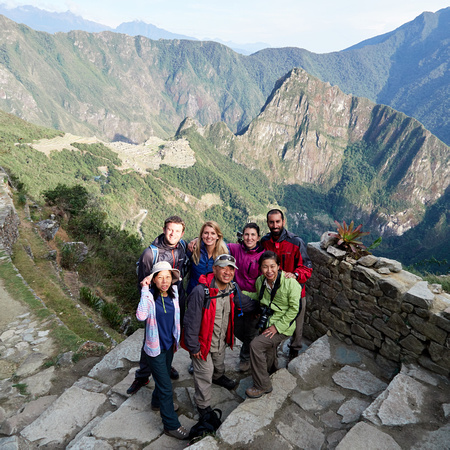 Our group at Sun Gate.