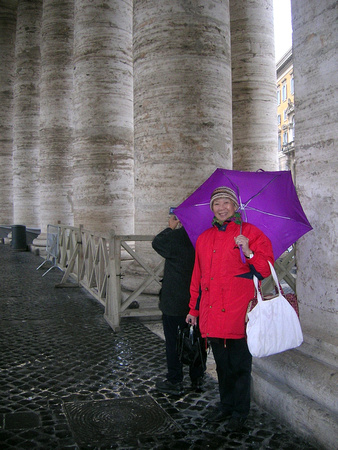 Bernini's colonnade, St. Peter's Square