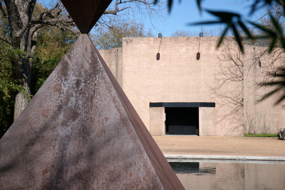 The Rothko Chapel is also commissioned by de Menil to house several Mark Rothko pieces.